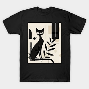 Mid-Century Modern CAT Steps T-Shirt